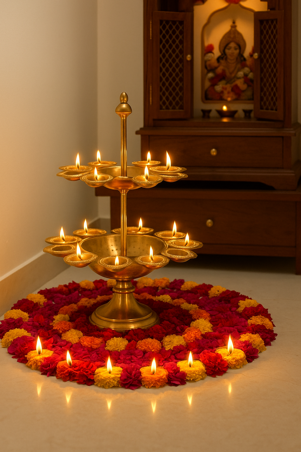 DIYA BOWL CANDLE/DIYA STAND