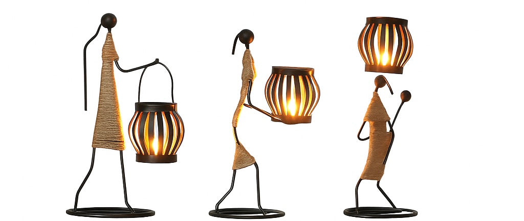 BOHO T-LIGHT CANDLE HOLDER