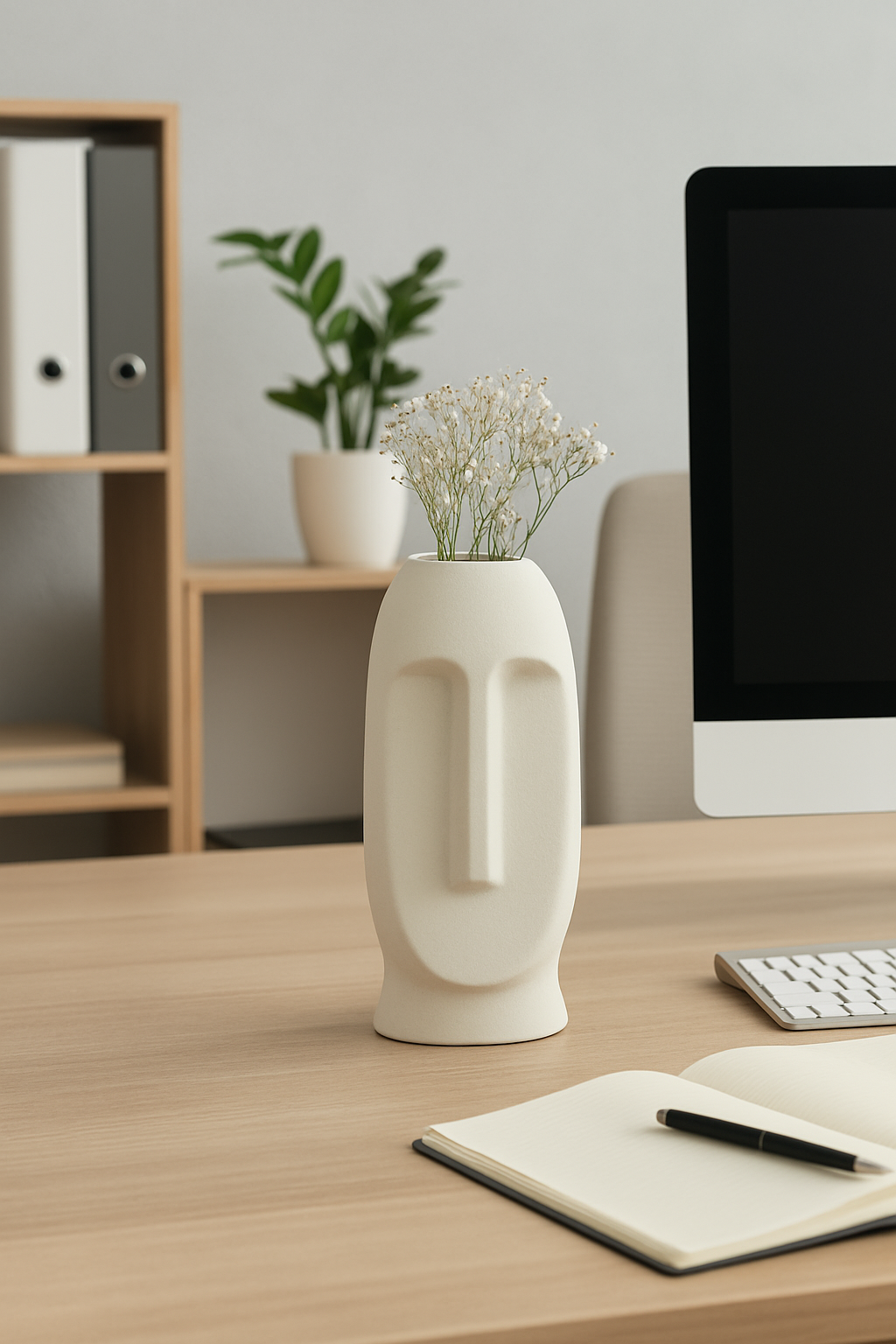 MONOFACE – Minimal Ceramic Vase by ARA